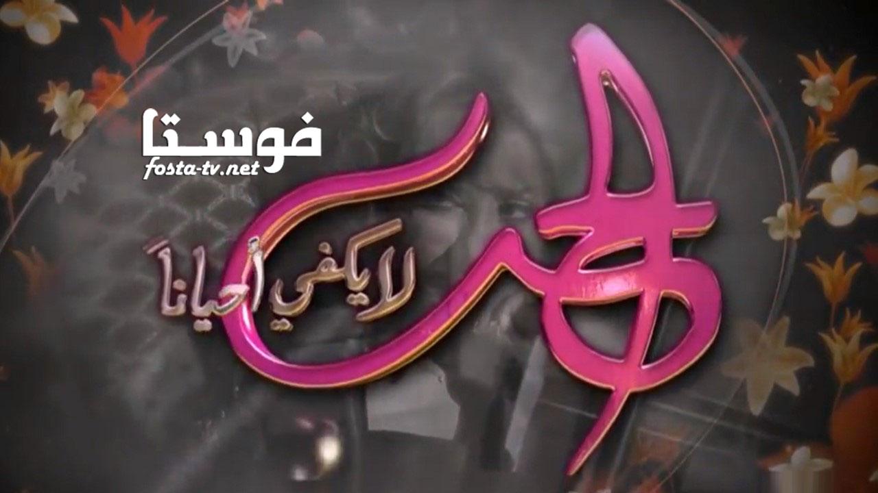 مسلسل الحب لا يكفي أحياناً الحلقة 28 الثامنة والعشرون