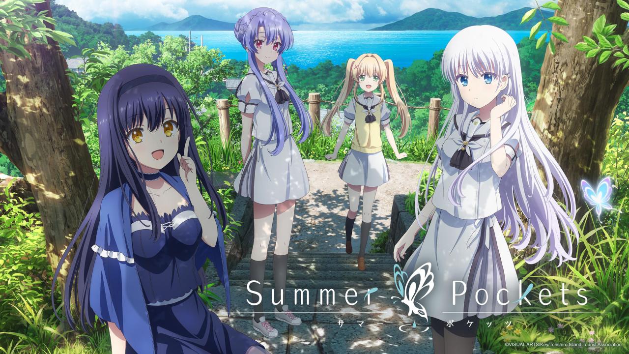 انمي Summer Pockets الحلقة 1 الاولي مترجمة